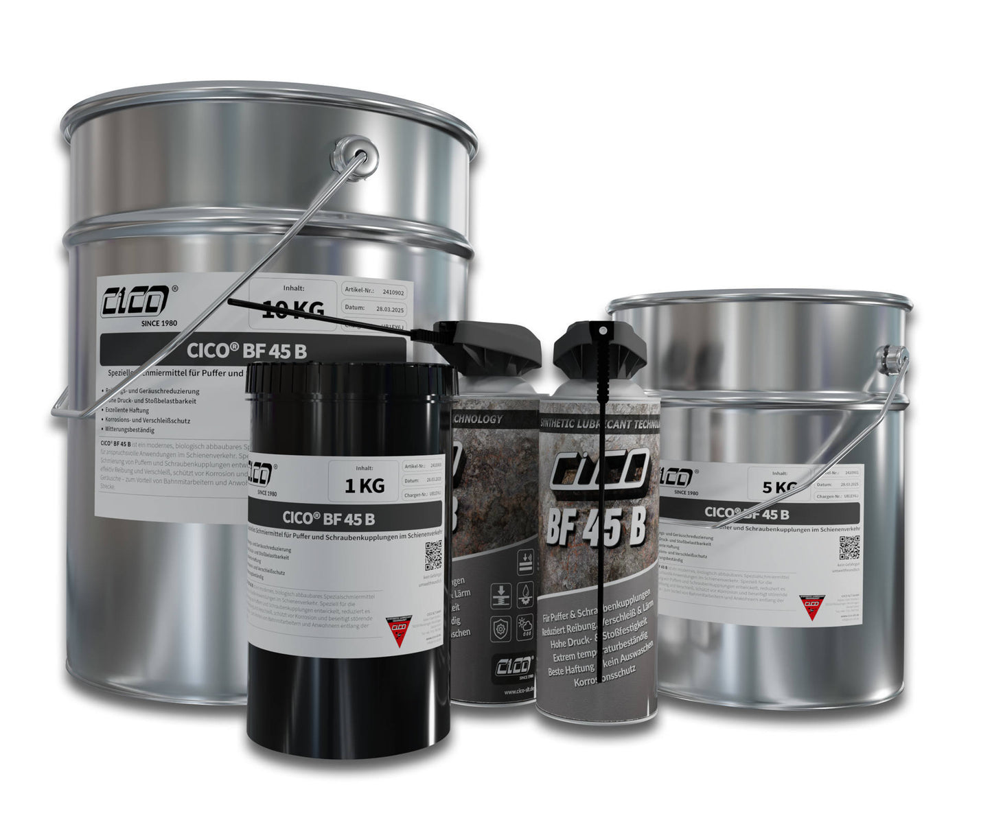CICO BF 45 B – Spezialschmiermittel für Bahnkomponenten