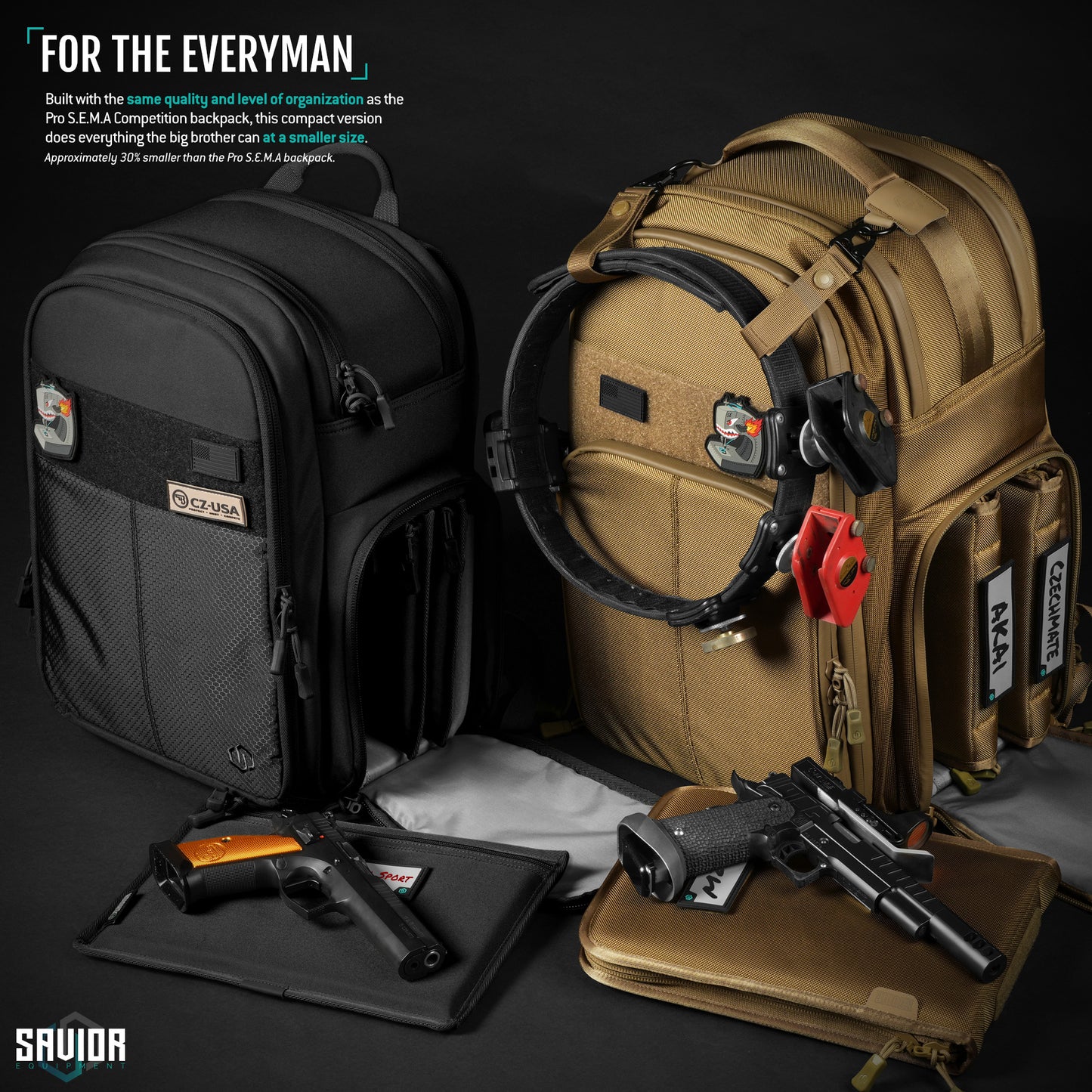 Savior® S.E.M.A shooting backpack
