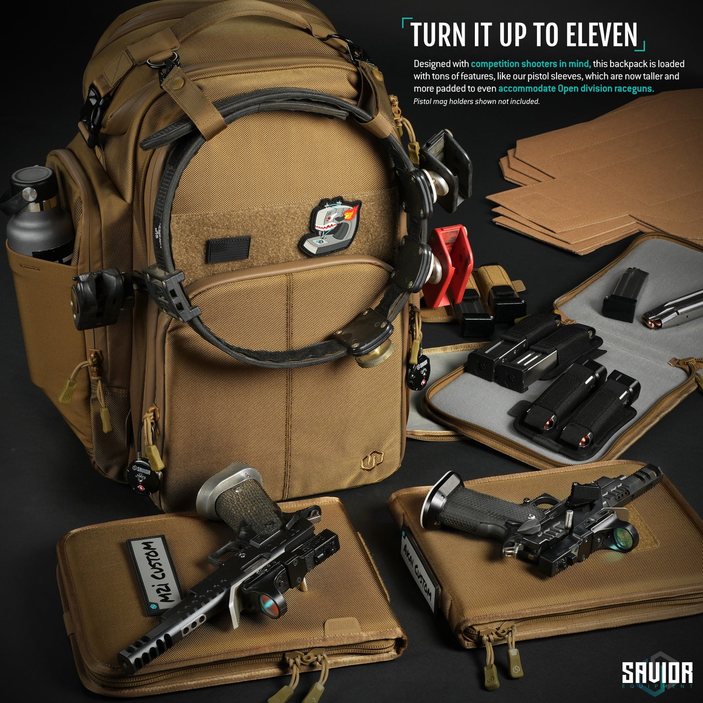 Savior® S.E.M.A shooting backpack
