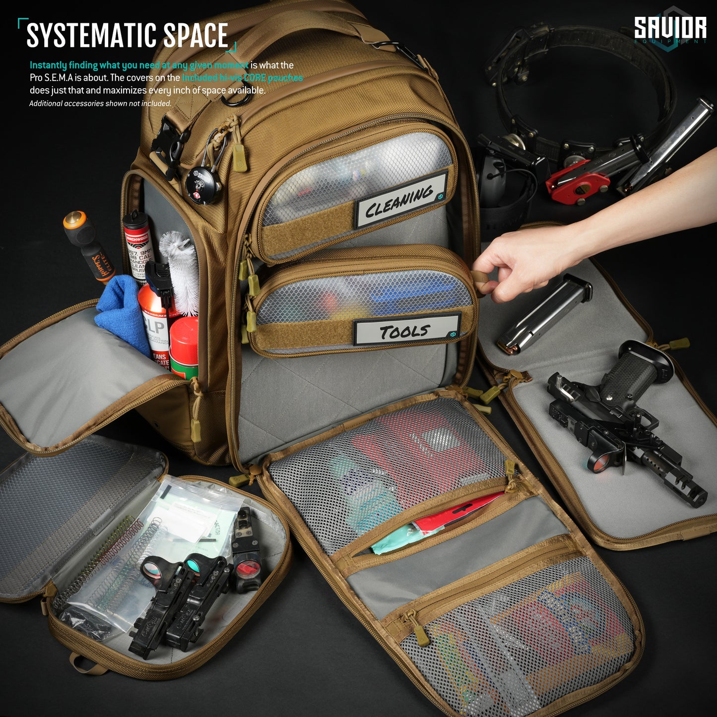 Savior® S.E.M.A shooting backpack