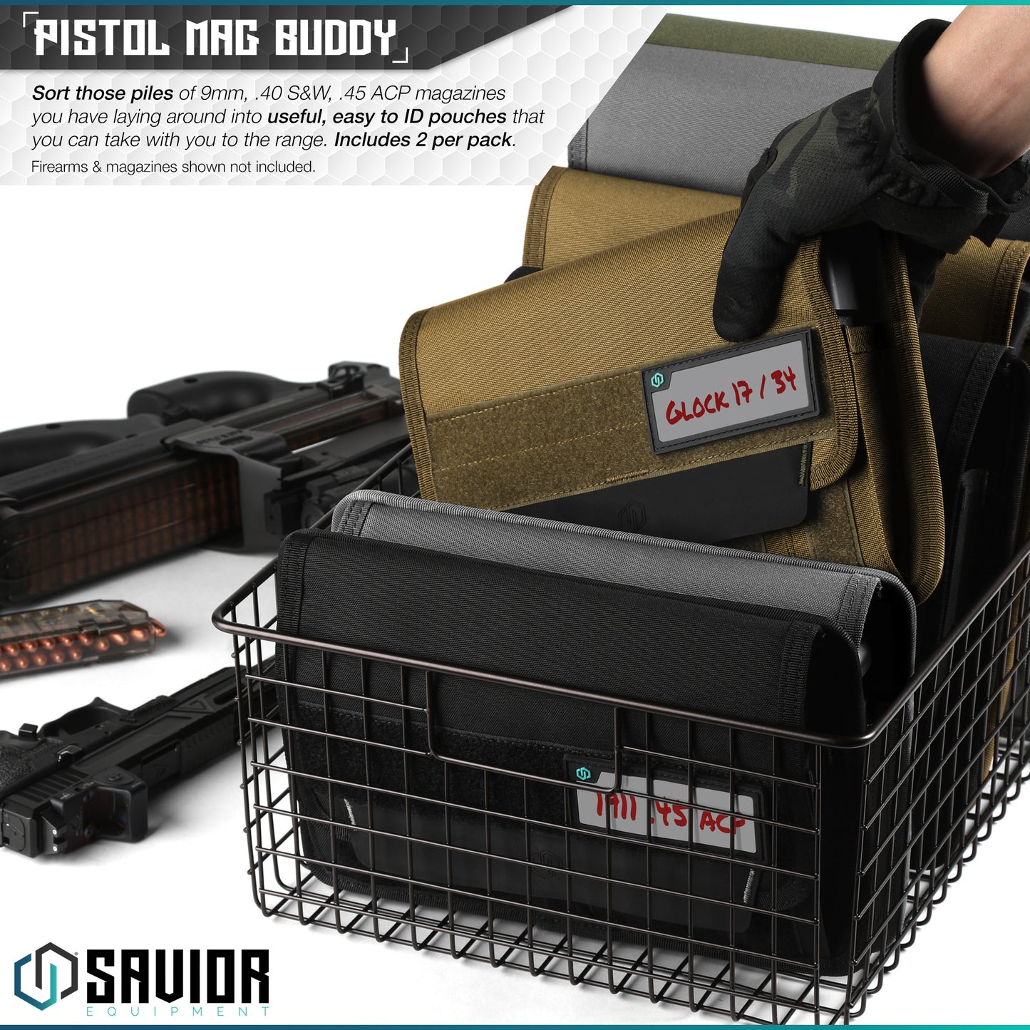 5 Pistol Mag Pouch Savior®