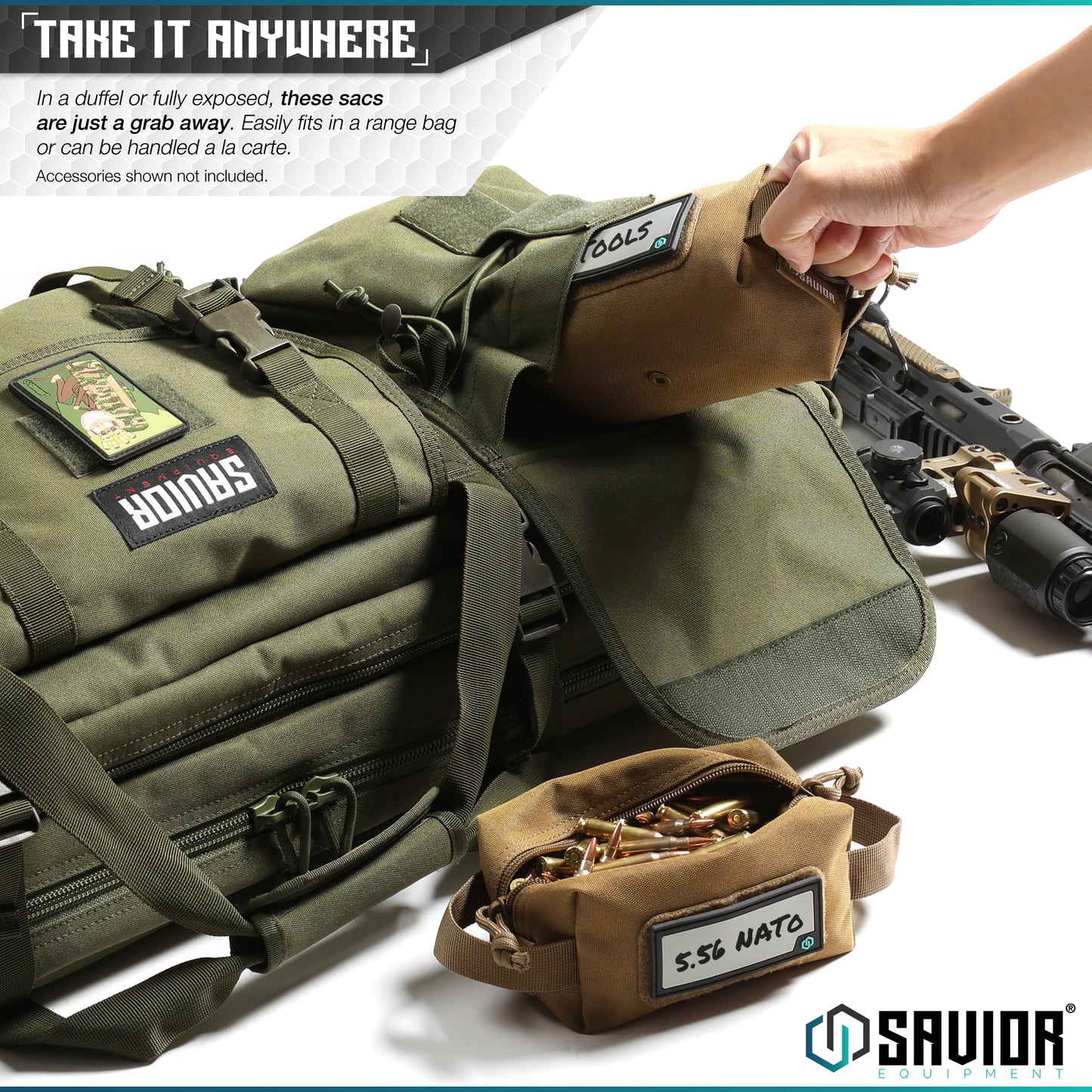 Loose Sac - Soft Ammo Carrier (4-Pack) Savior®